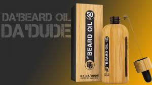 Beard Oil by Da’Dude Presented in a Unique Bamboo Cased Bottle