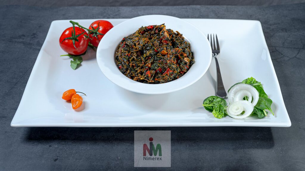 VEGETABLE SOUP (EFO-RIRO) DELIVERY TO HOMES ACROSS AMERICA. GET MENU ON NIMEREX.COM