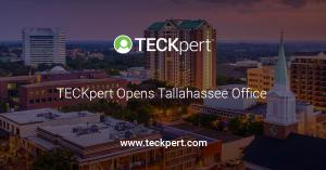 TECKPERT ANNOUNCES EXPANSION WITH A TALLAHASSEE, FLORIDA OFFICE