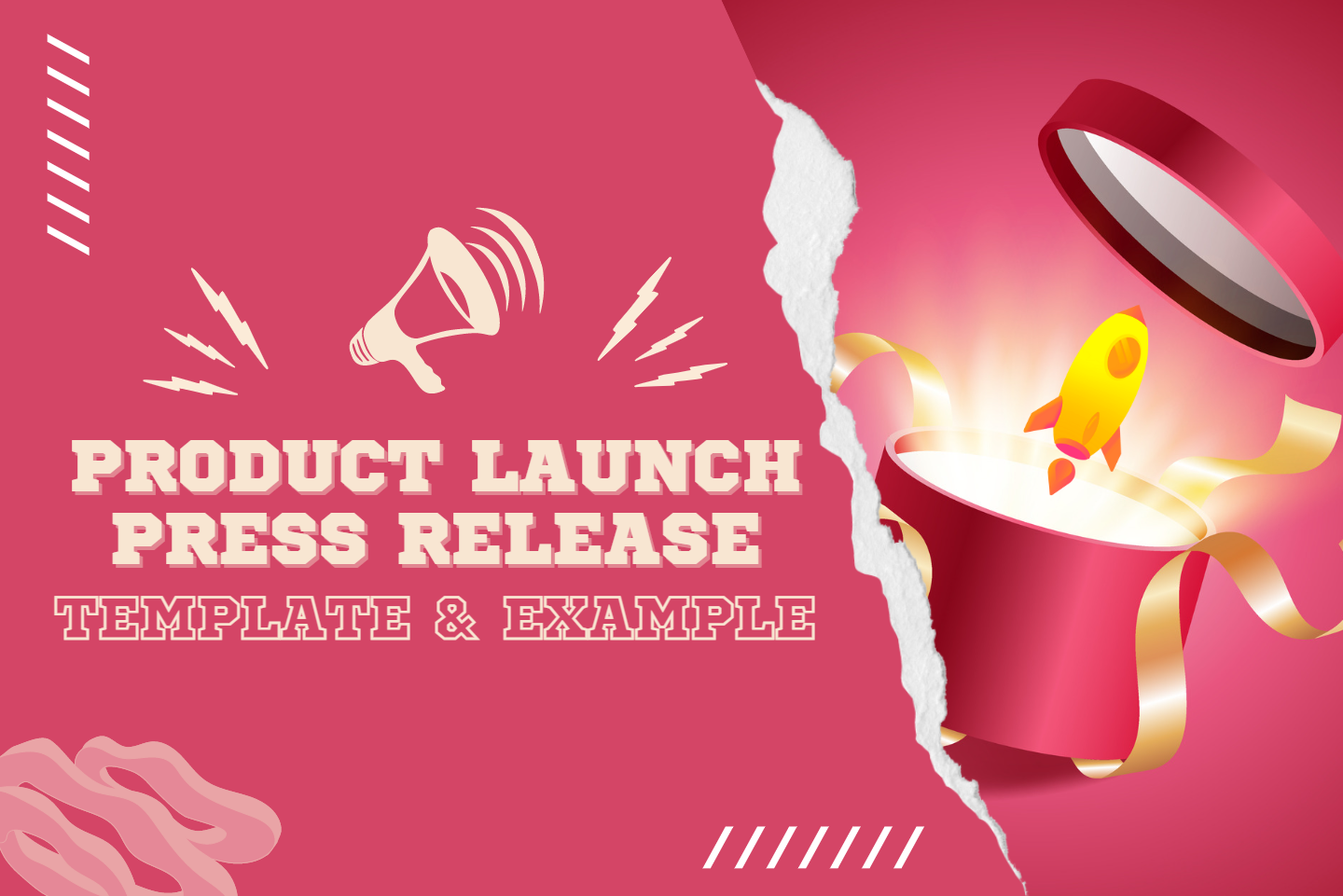 Product Launch Press Release Template & Example