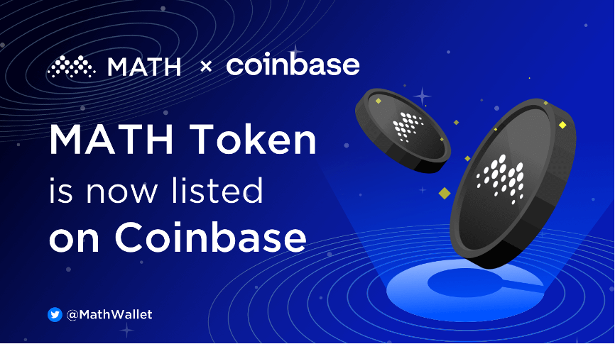 MATH Token is Now Listed on Coinbase