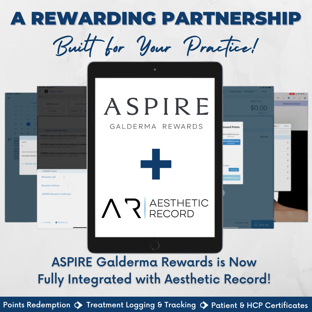 Aesthetic Record Expands Patient Loyalty with ASPIRE Galderma Rewards Integration
