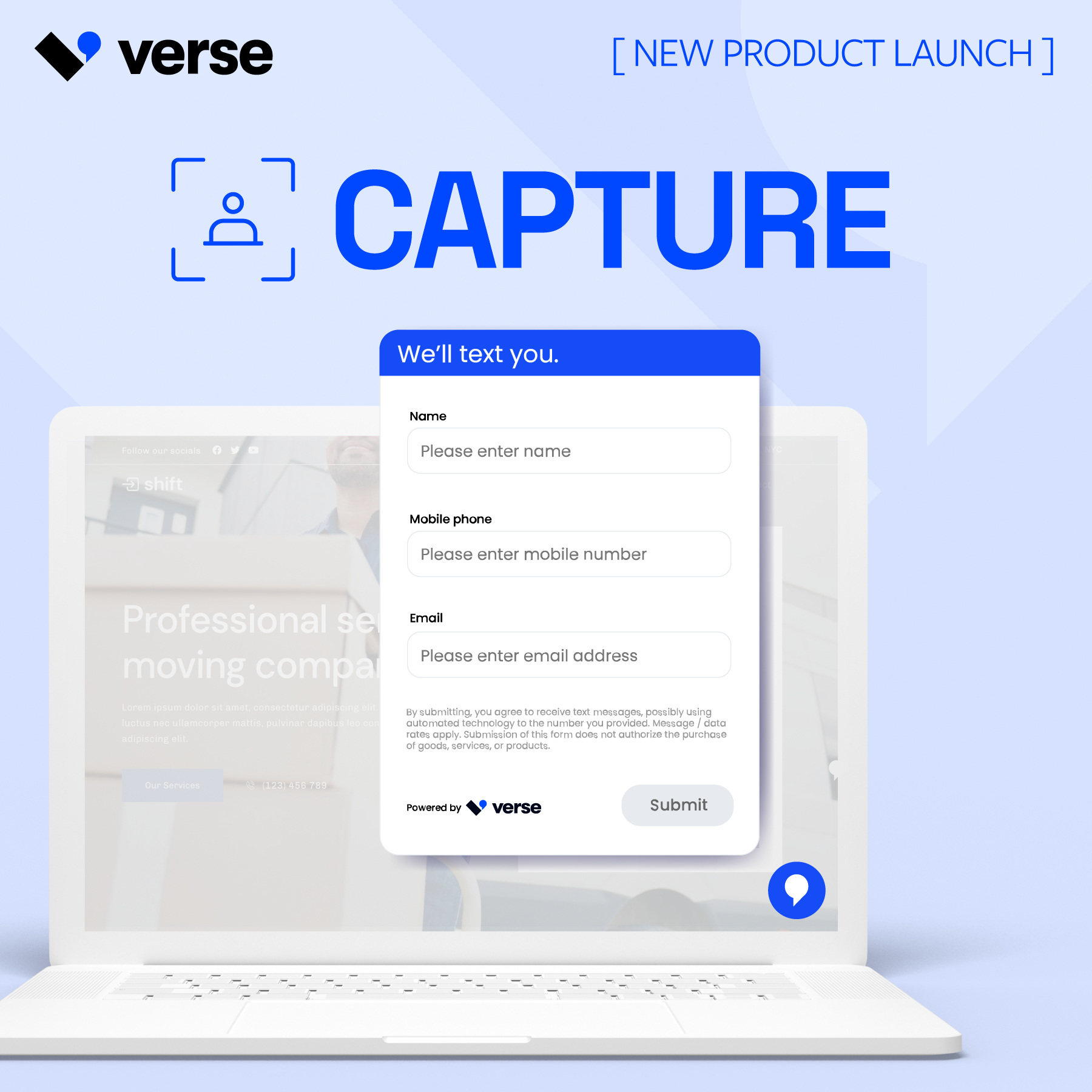 Verse Announces the Release of Verse Capture to Bring the Power of Texting and Conversational AI to the Massive SMB Market