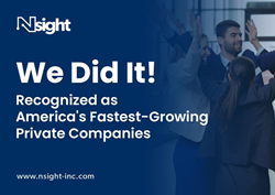 Nsight featured on the 2022 Inc 5000 Annual List as America’s Fastest-Growing Private Companies