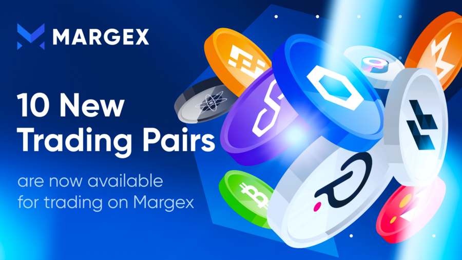 Margex Announces All-New Crypto Trading Pairs: MATIC, BNB, MANA, & More