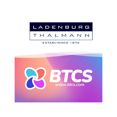 BTCS to Present at Ladenburg Thalmann Virtual Technology Expo on December 7th