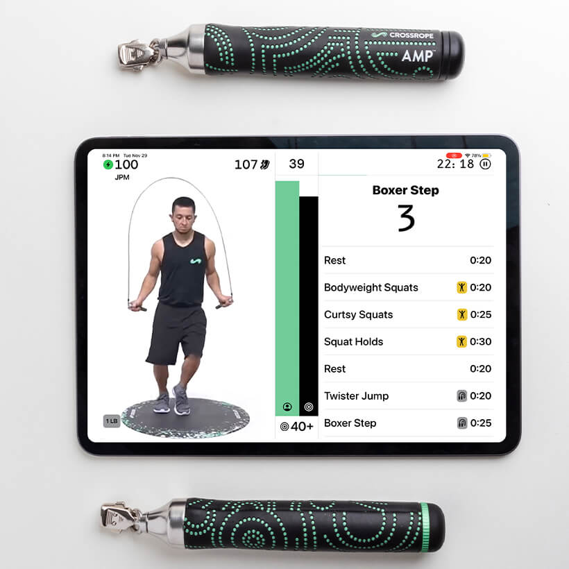Crossrope launches AMP™: The Future of Jump Rope Fitness