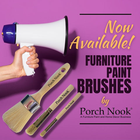 Porch Nook LLC Launches Private Labeled Furniture Paint Brush Line