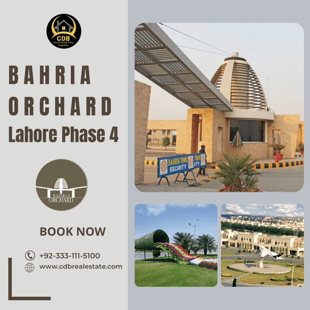 Bahria Orchard Lahore Phase 4 – The Most Successful Phase Of Bahria Orchard Project