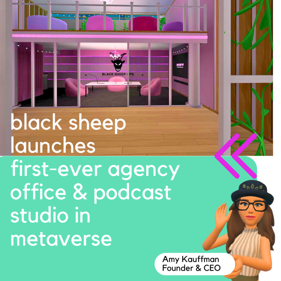Black Sheep Ops Launches First-Ever Metaverse Agency Office and Podcast Studio