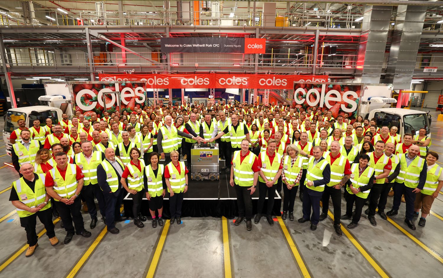 Coles opens its second world-class automated customer fulfilment centre in time for Christmas