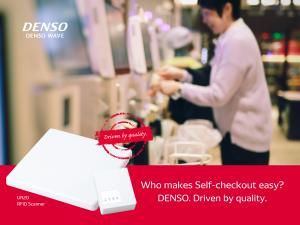 DENSO WAVE Offers RFID Scanner for Faster and More Customer Friendly Self-checkouts