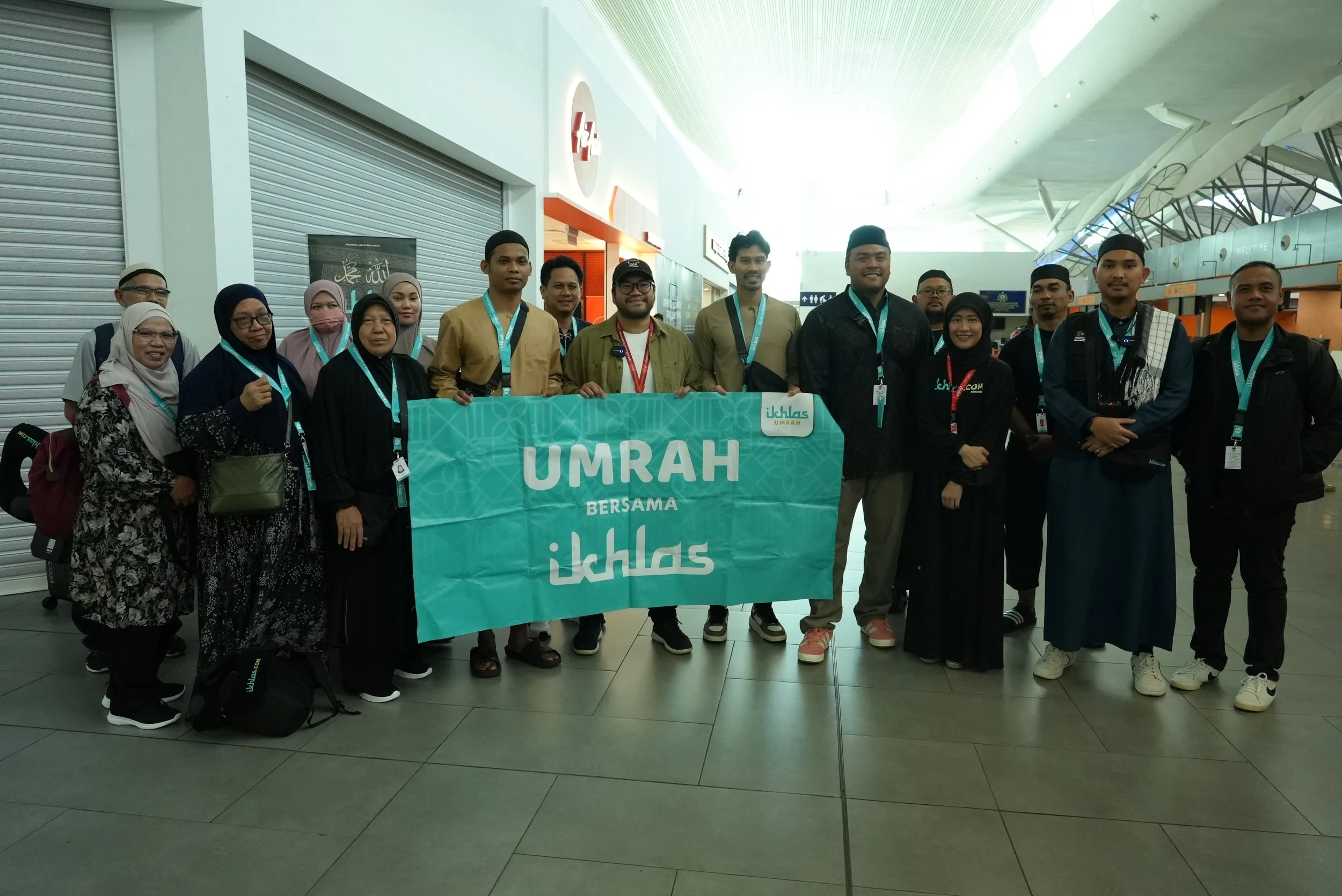 National Olympic and Paralympic Champions departs for Umrah with ikhlas.com