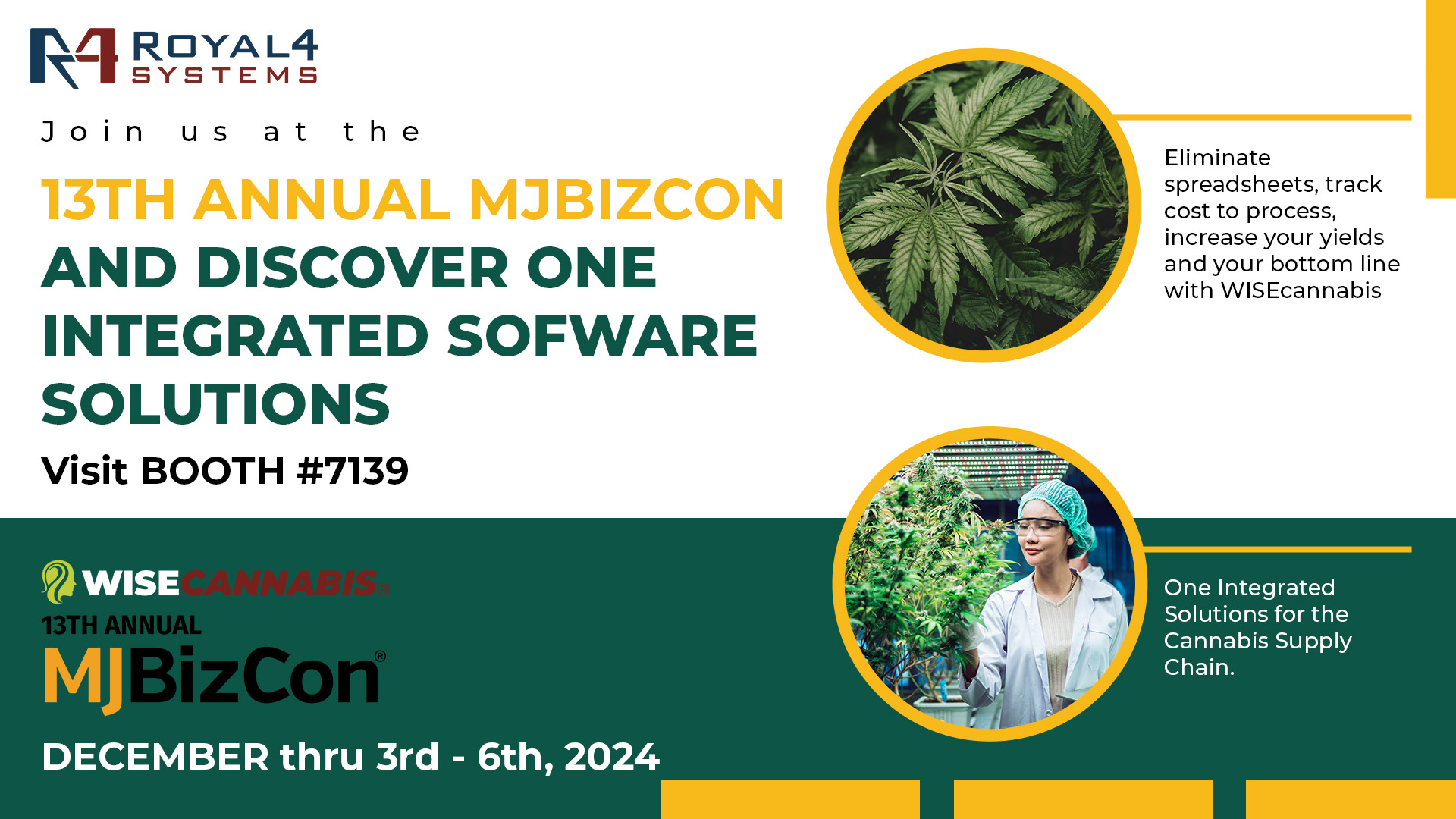 Royal 4 Systems to Attend MJBizCon 2024