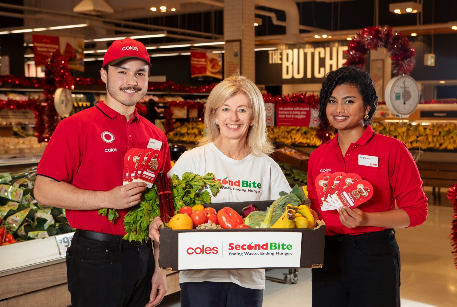 Coles kicks off annual SecondBite Christmas Appeal to help feed Aussies in need