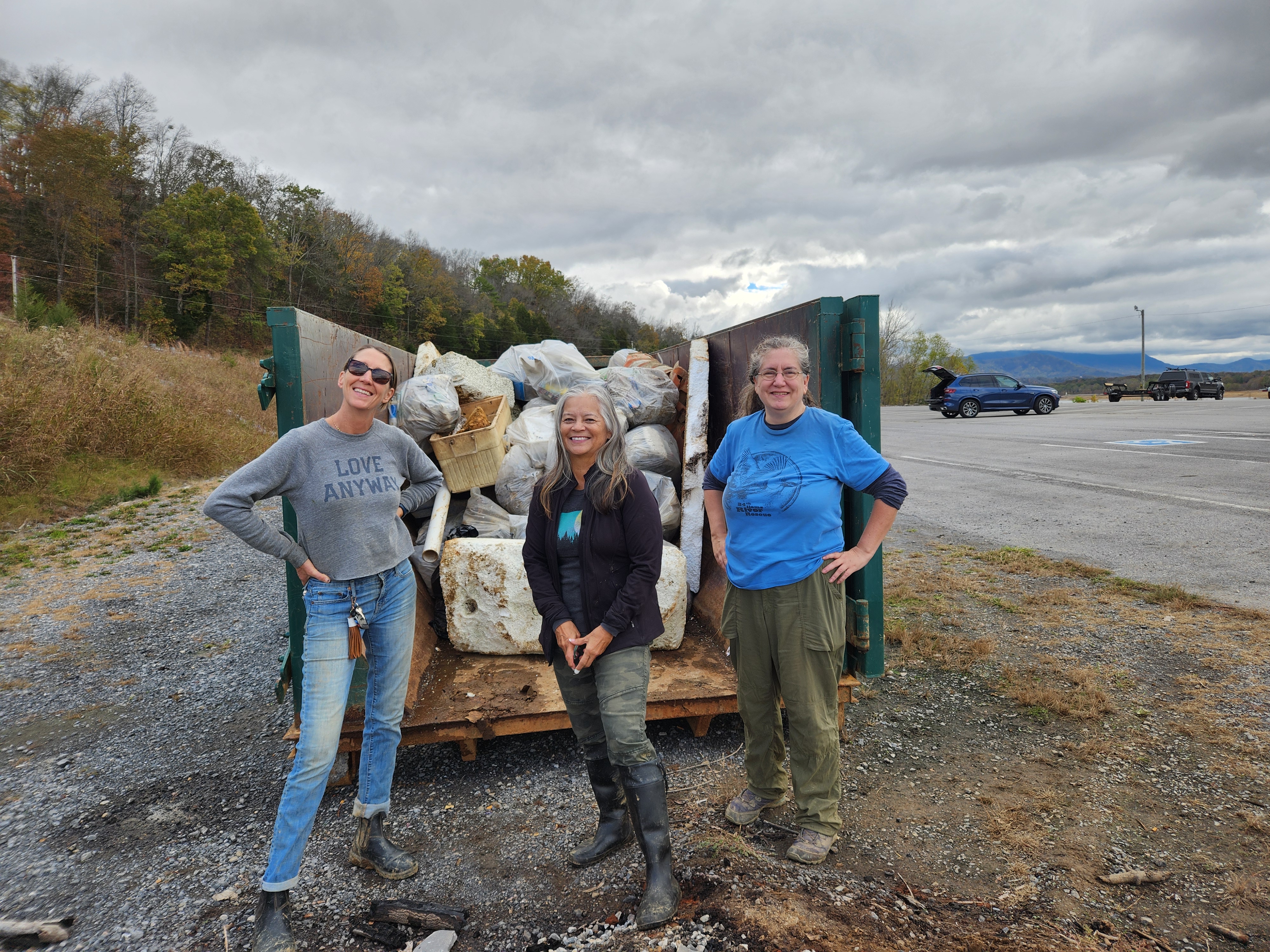 Volunteer Clean-up Removes Over 7,000 Pounds of Litter from Douglas Lake Headwaters