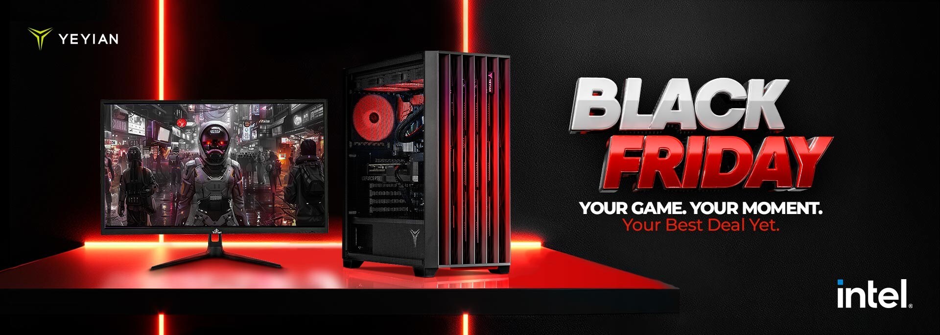 YEYIAN GAMING Kick Off Black Friday and Cyber Monday Deals on High-Performance Gaming Desktops