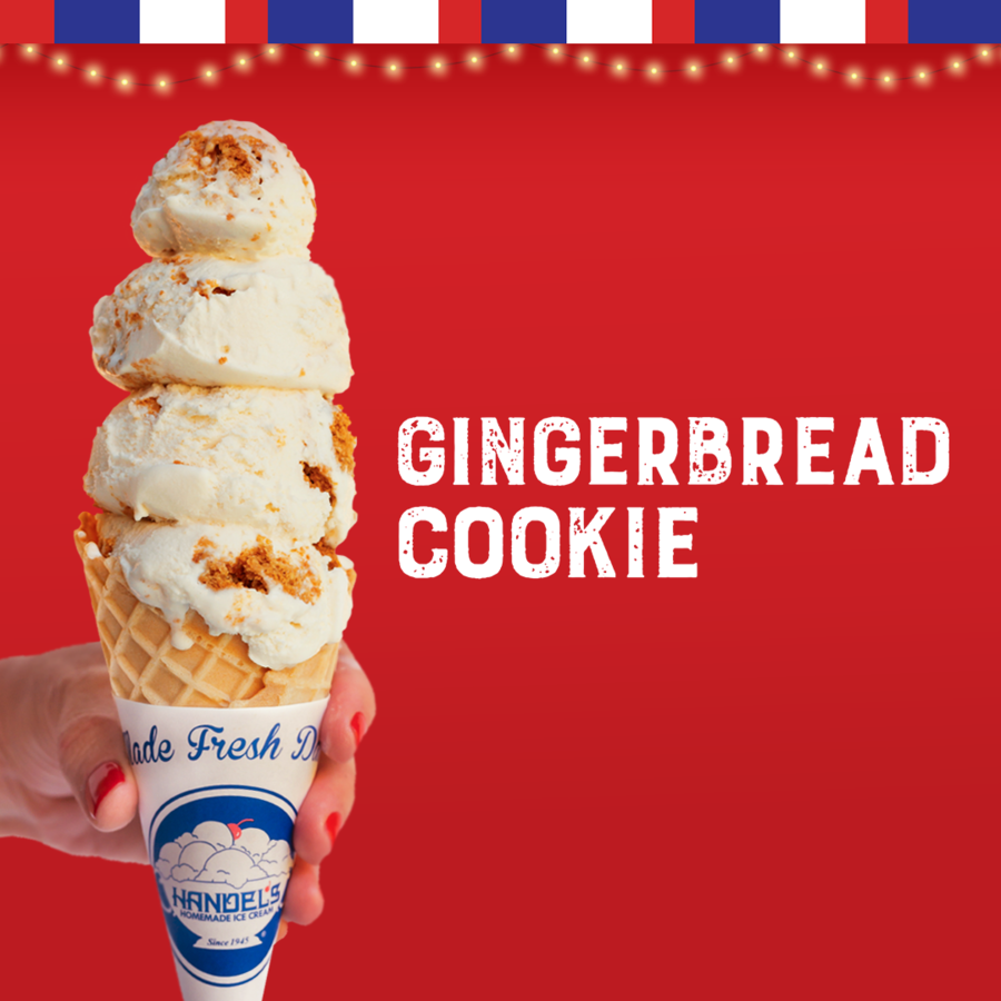 Handel’s Sweetens Up the Holidays with New Gingerbread Cookie Ice Cream