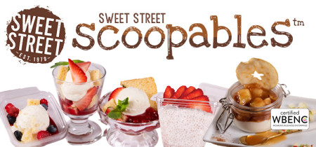 Sweet Street Introduces Scoopables(TM) – a New Era of Gourmet Desserts