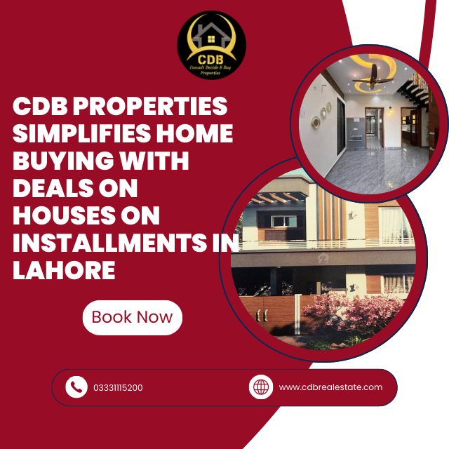 Houses on Installments in Lahore