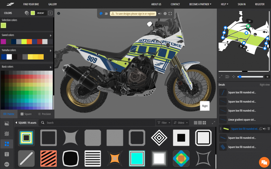 3DCal.com Launches Revolutionary 3D Graphic Design System for Custom Motorcycle Decals