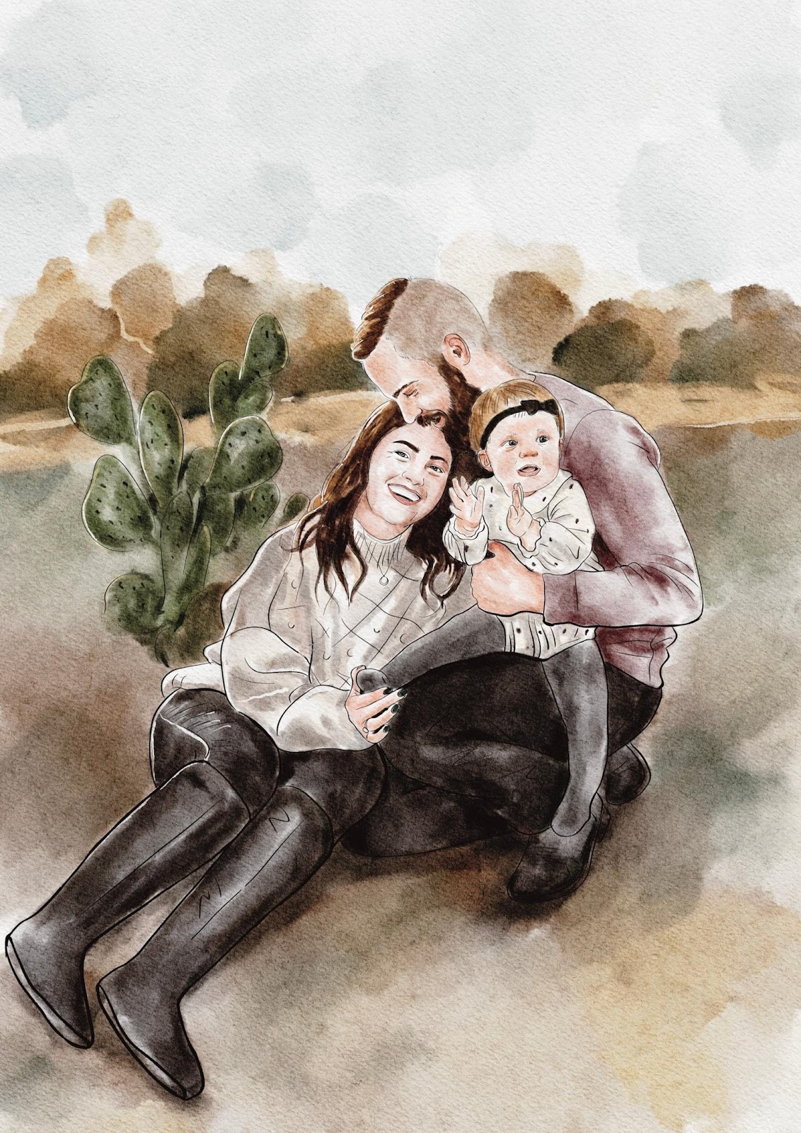 Myhappyworldshop Launches Personalized Art Service to Transform Photos into Timeless Portraits